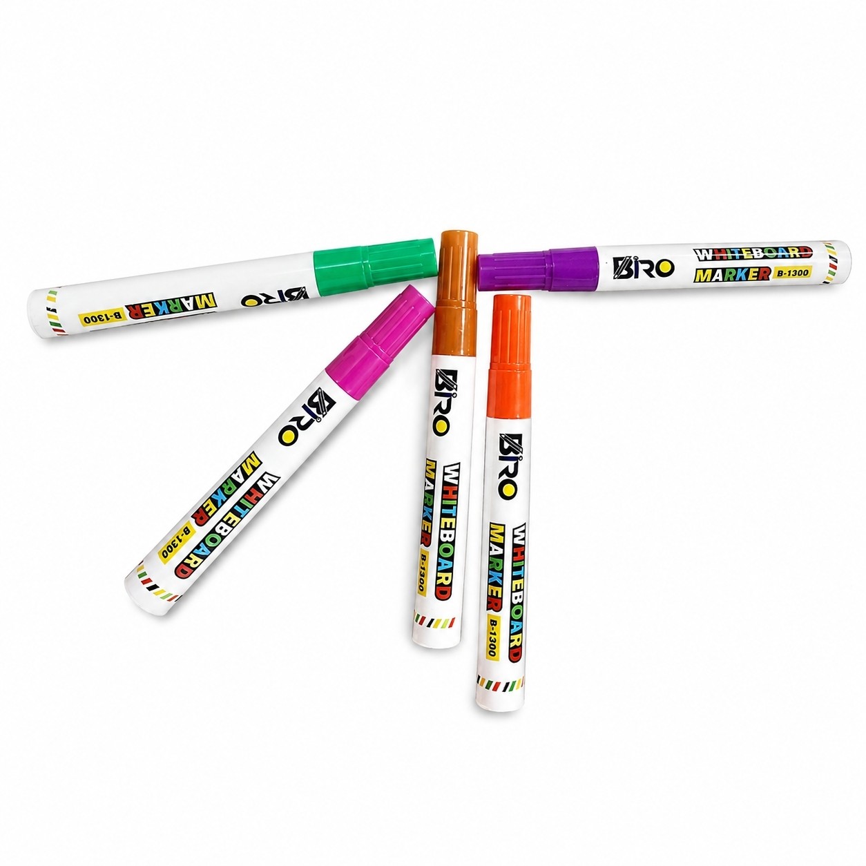 ماژیک وایت برد رنگی 5 عددی Biro