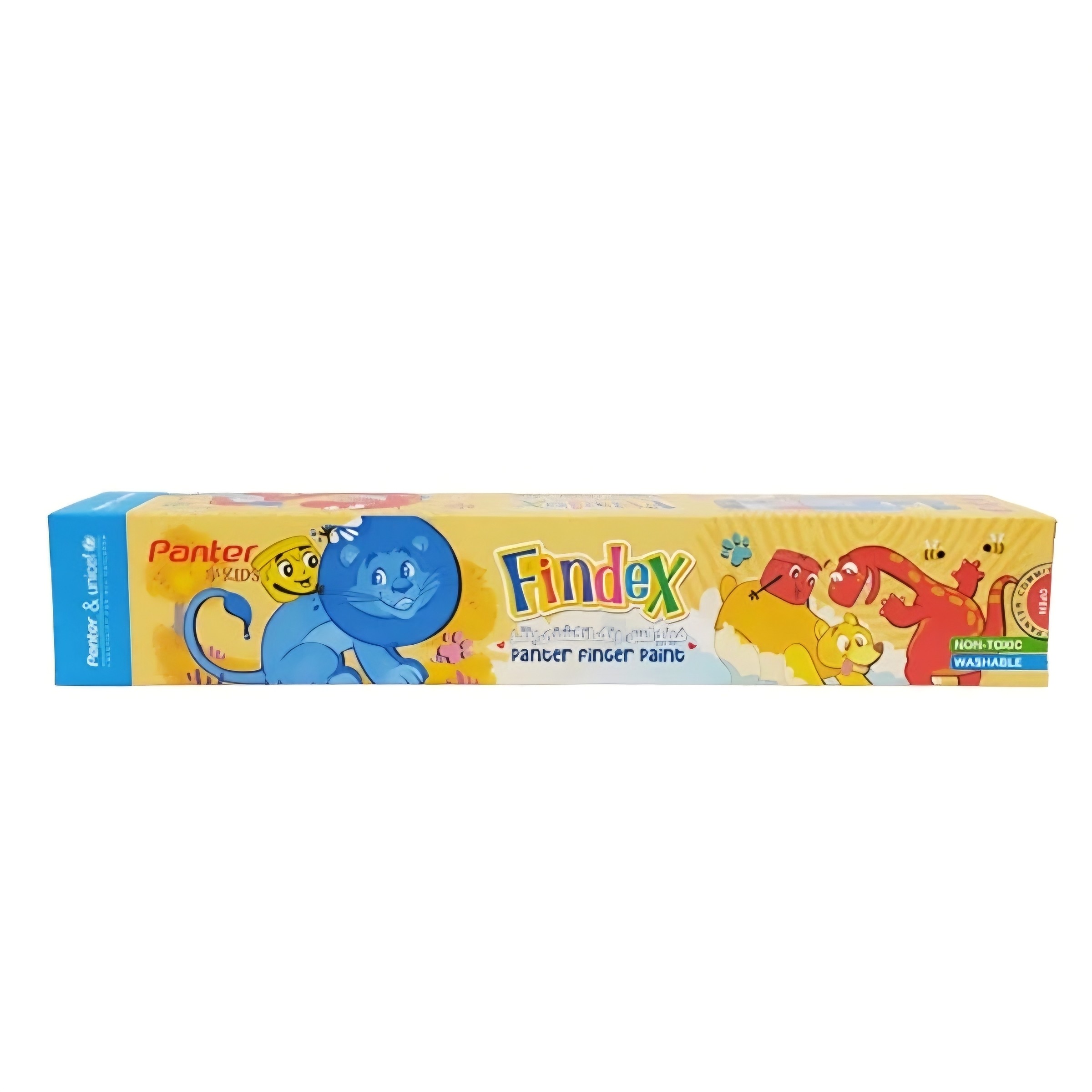 رنگ انگشتی 6 رنگ پنتر 70 میل سری Findex Chubby