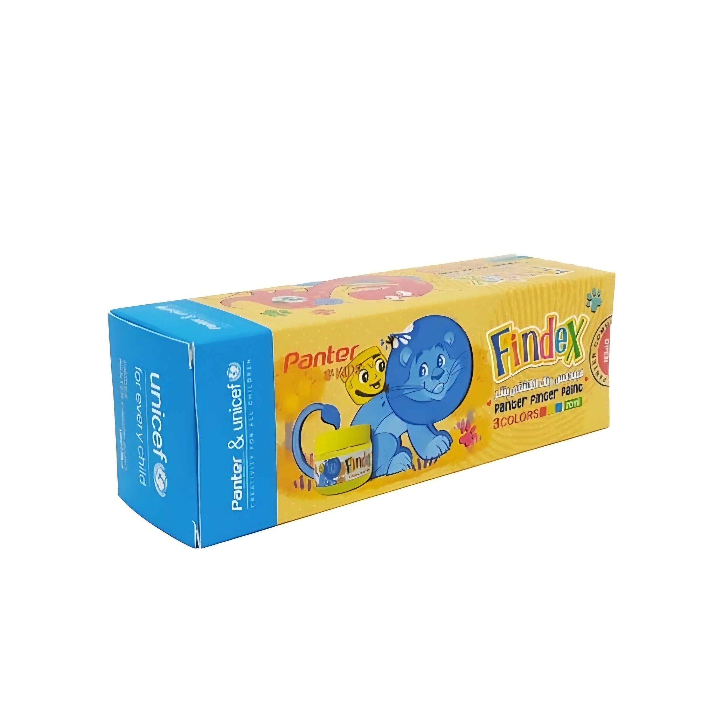 رنگ انگشتی 3 رنگ پنتر 70 میل سری Findex