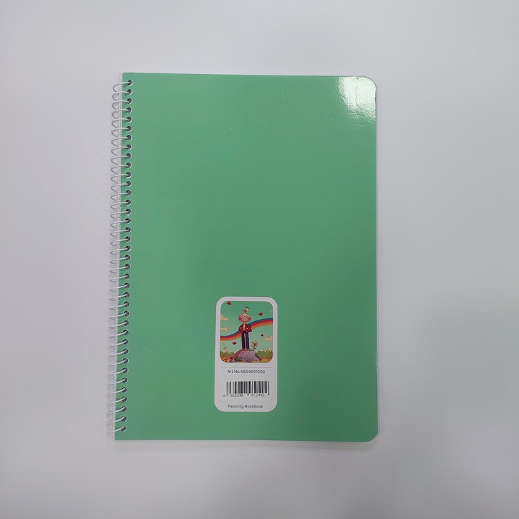 دفتر نقاشی 40 برگ مازلاین طرح رنگین کمان