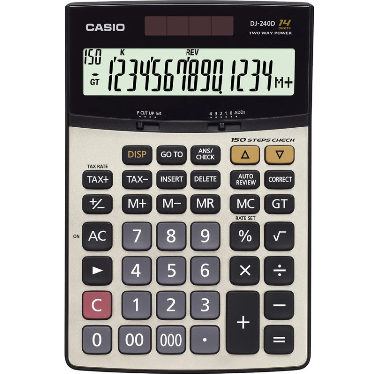 ماشین حساب رومیزی کاسیو DJ-240 D